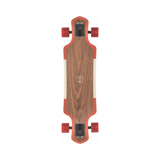 Globe Longboard Geminon 35 Walnut/Cockatoo 9" x 35" Drop Through