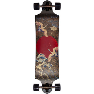 Dusters Longboard Complete Nippon Drop Trough/Drop Down 9.75" x 38"