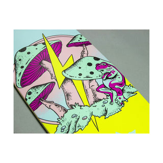 Dusters California Longboard Fungi Symmetrical 9.125" x 38" Built in Bottle Opener