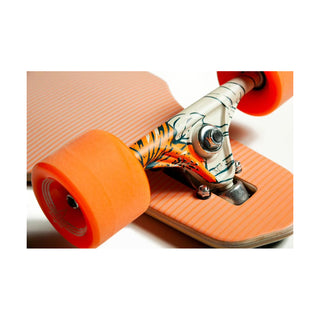 Dusters California Longboard Channel Shore Drop Through 9.375" x 36" Orange