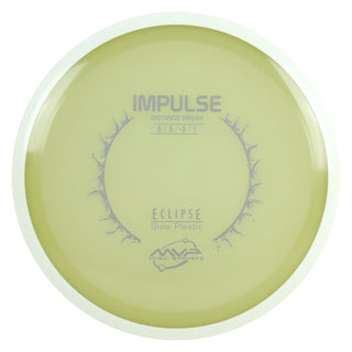 MVP Discs Sports Eclipse Glow Impulse Distance Driver 9/5/-3/1 Glow/White 166 grams
