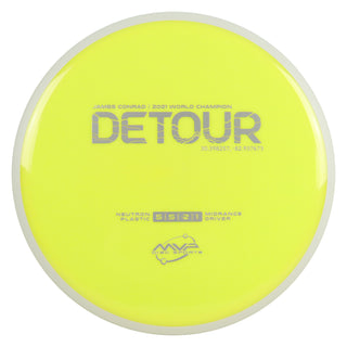 MVP Discs Sports Project Lab Coat James Conrad Neutron Detour Midrange 5/5/-2/1 Yellow 177 grams