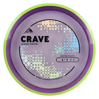 Axiom Discs Project Lab Coat Proton Crave 6.5/5/-1/1 Purple/Lime 168 grams