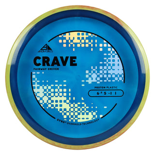 Axiom Discs Project Lab Coat Proton Crave 6.5/5/-1/1 Dark Blue/Yellow Red 174 grams