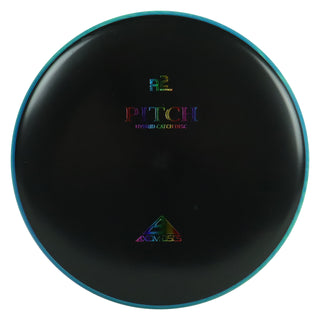 Axiom Discs R2 Neutron Pitch Hybrid Catch Putter 1/7/-0.5/0 Black/Blue Aqua 169 grams
