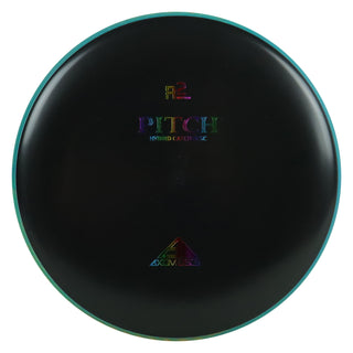Axiom Discs R2 Neutron Pitch Hybrid Catch Putter 1/7/-0.5/0 Black/Aqua Orange 173 grams