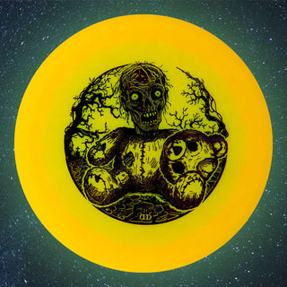 Dynamic Disc Golf Lucid Moonshine Heist Bearly Alive Distance Driver 12/5/-1.5/2 Orange 173 grams