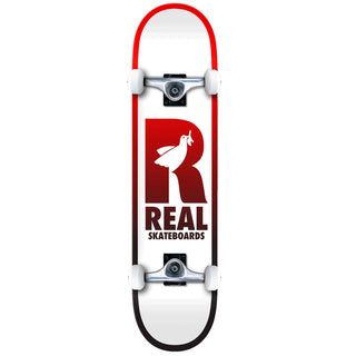 Real Complete Be Free White/Red 7.3" Assembled