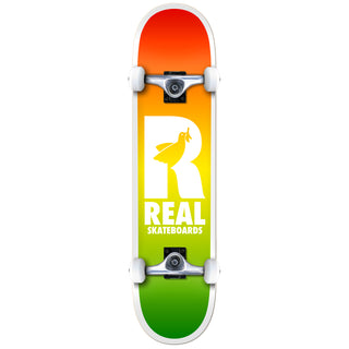 Real Complete Be Free Fade Red/Green 7.75" Assembled