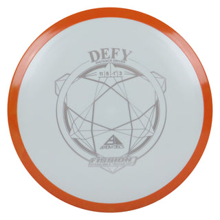 Axiom Disc Golf Fission Defy Distance Driver 11/5/-1/3 Powder Blue/Orange 172 grams
