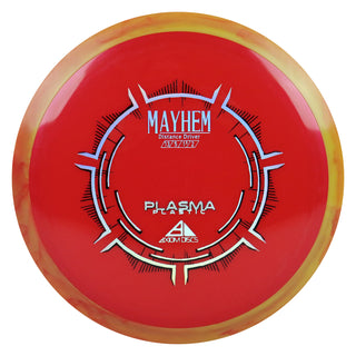 Axiom Disc Golf Plasma Mayhem Distance Driver 13/5/-1.5/2 Red/Orange Red 173 grams