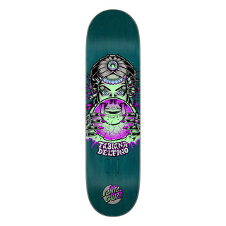 Santa Cruz Skateboard Deck Delfino Fortune Teller Glow VX 8.25" x 31.60"
