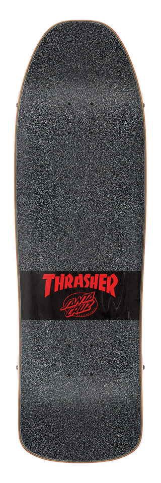 Santa Cruz Skateboards Complete Thrasher Screaming Hand Red 9.35" x 31.7"