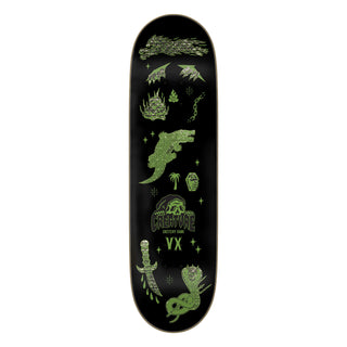 Creature Skateboard Deck Provost Creature Trippy Tanks VX 8.8" x 31.95"
