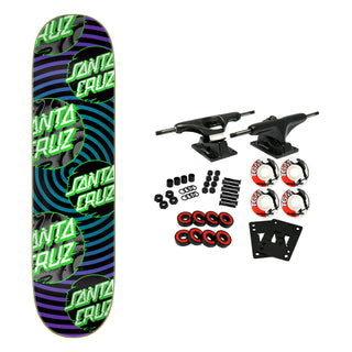 Santa Cruz Skateboard Complete Vivid Multi Dot 8.0" x 31.6"