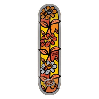 Santa Cruz Skateboard Deck Delfino Flower Crew Pro 8.00" x 31.6"