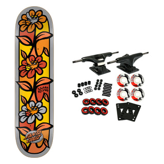 Santa Cruz Skateboard Complete Delfino Flower Crew Pro 8.00" x 31.6"
