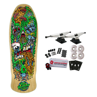 Santa Cruz Skateboard Complete Roskopp Face Three Reissue 9.9" x 30.8"