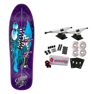 Santa Cruz Skateboard Complete Meek Pinstripe Slasher 9.23" x 31.67" Old School