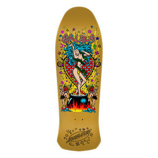Santa Cruz Skateboard Deck Salba Witch Doctor Reissue 10.4" x 32" Old School