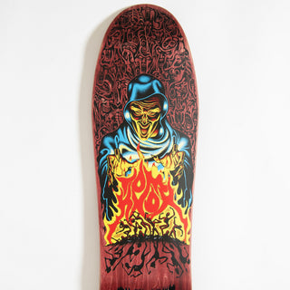 Santa Cruz Skateboard Deck Knox Firepit Reissue 10.07" x 31.275" Old School