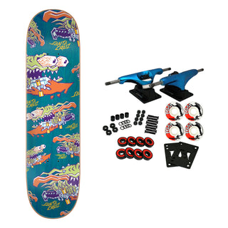 Santa Cruz Skateboard Complete Meek Scratched Slasher 8.0" x 31.6"