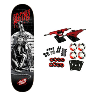 Santa Cruz Skateboard Complete Delfino Skate Rat 8.25" x 31.6"