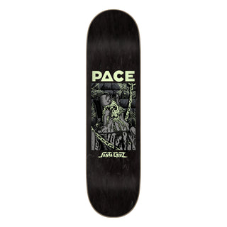 Santa Cruz Skateboard Deck Pace Dungeon VX Black/Glow 8.25" x 31.8"