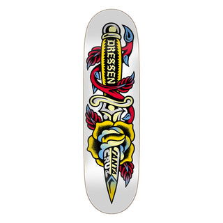 Santa Cruz Skateboard Deck Dressen Rose Dagger 8.7" x 31.825"