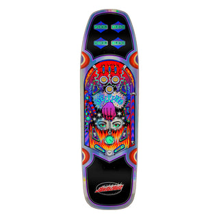 Santa Cruz Skateboard Deck Delfino Pinball Shaped 9.14" x 31.5"