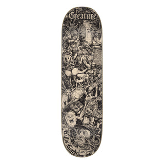 Creature Premium Skateboard with Indy Trucks, Triclops Wheels 8.8" Kimbel The Lore VX