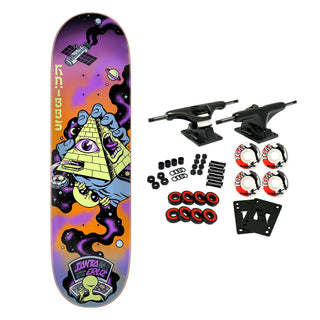 Santa Cruz Skateboard Complete Knibbs Invastion 8.5" x 31.6"