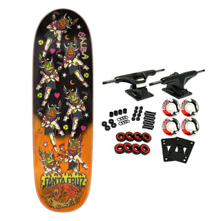 Santa Cruz Skateboard Complete Salba Firedance 8.8" x 32.08"