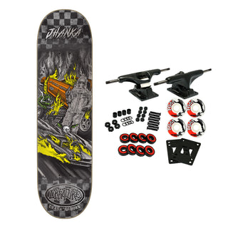 Creature Skateboard Complete Gonzalez Crash and Burn 8.375" x 32"
