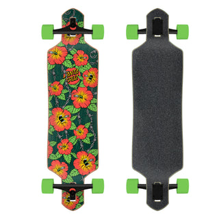 Santa Cruz Longboard Complete Screaming Hibiscus Drop Through 9.0" x 36"
