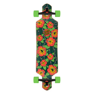 Santa Cruz Longboard Complete Screaming Hibiscus Drop Through 9.0" x 36"