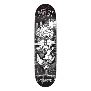 Creature Skateboard Deck Raffin BLKMTL 8.53" x 32.19"