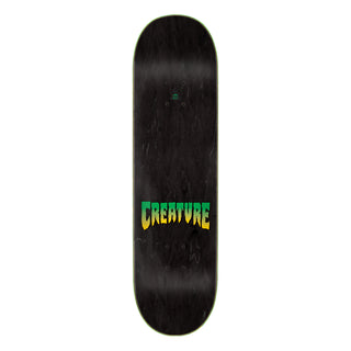 Creature Skateboard Complete Logo Green 7.25" x 29.9"