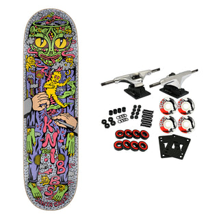 Santa Cruz Skateboard Complete Knibbs Reptilian 8.5" x 31.6"