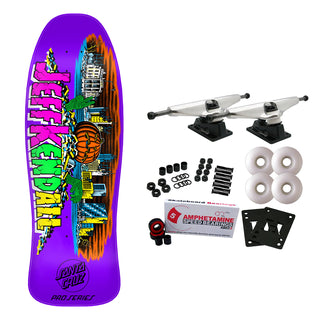 Santa Cruz Skateboard Complete Kendall Pumpkin Reissue 10" x 30.12"