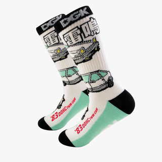 DGK Skateboards Socks Drifter White Adult Crew