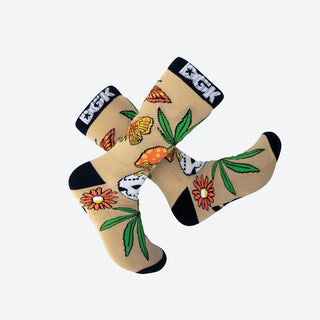 DGK Skateboards Socks Harmony Sand Adult Crew