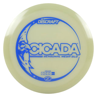 Discraft Disc Golf Seasonal Mega-Glo Cicada Fairway Driver 7/6/-1/1 Blue