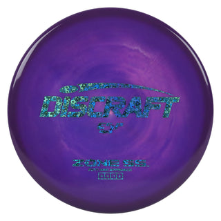 Discraft Disc Golf ESP Zone SS Putt and Approach 4/4/-1/2 Dark Purple/Blue Hearts