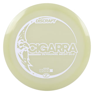 Discraft Disc Golf Seasonal Mega-Glo Cigarra Fairway Driver 7/6/-1/2 White 171g