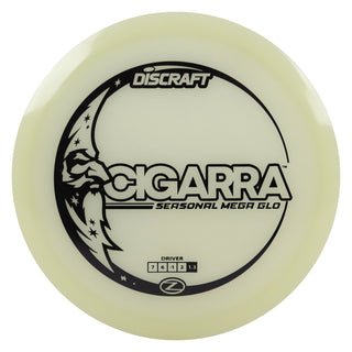 Discraft Disc Golf Seasonal Mega-Glo Cigarra Fairway Driver 7/6/-1/2 Black