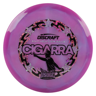 Discraft Disc Golf Anthony Barela USDGC Z-Swirl Cigarra Purple/Pink Hearts 175g