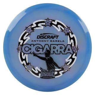 Discraft Disc Golf Anthony Barela USDGC Z-Swirl Cigarra Blue/White 173g