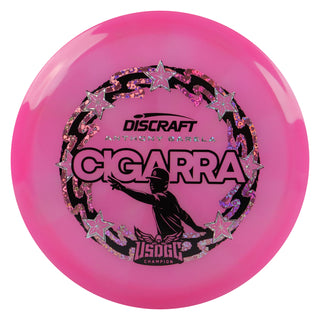 Discraft Disc Golf Anthony Barela USDGC Z-Swirl Cigarra Pink/Pink Hearts 171g
