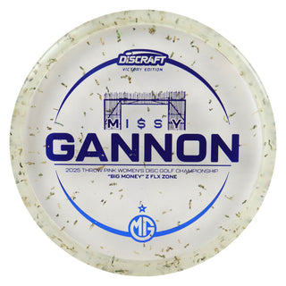 Discraft Disc Golf Missy Gannon Throw Pink Z Flx Big Money Zone Blue 173-174g
